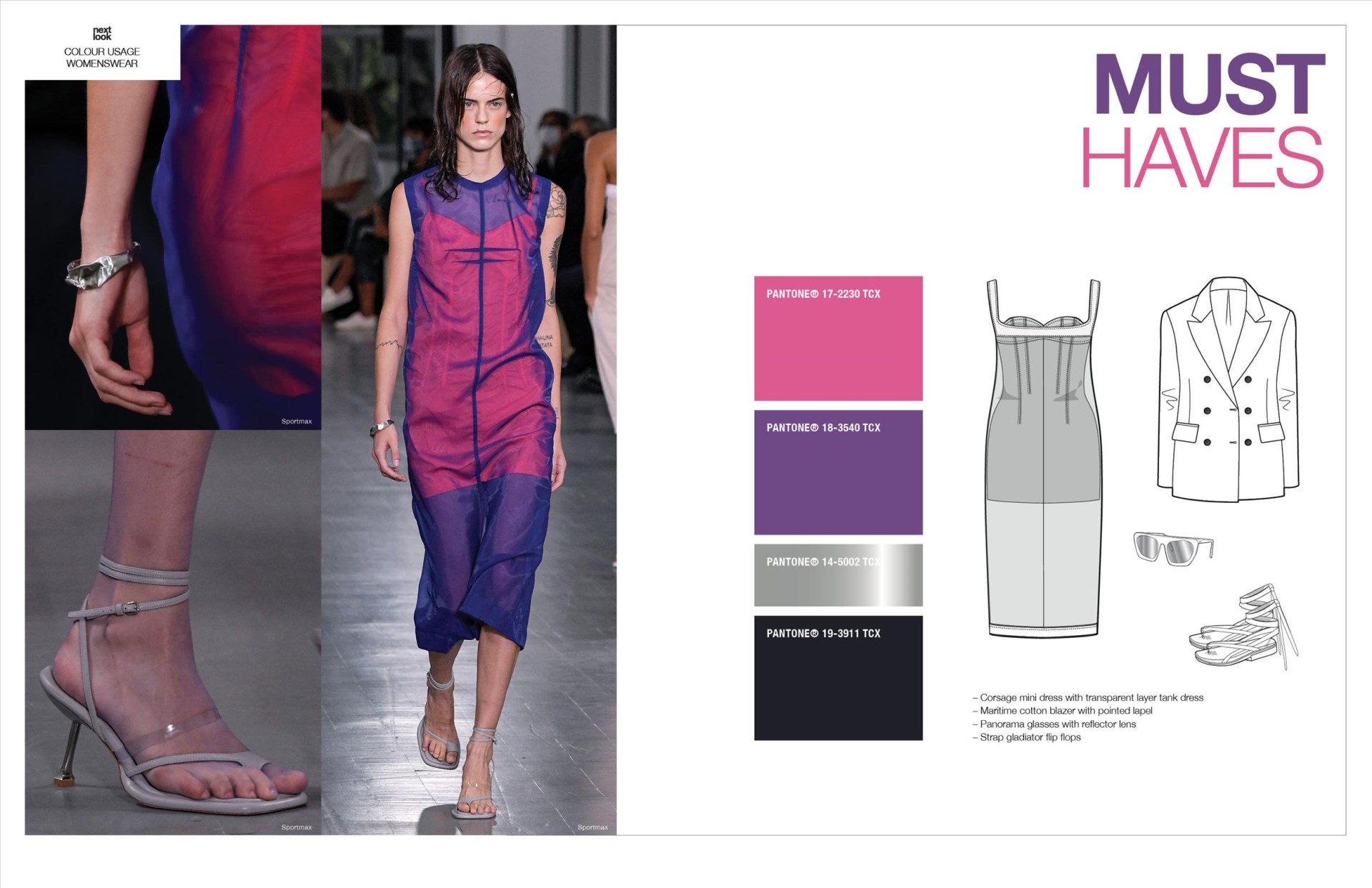 Next Look Colour Usage Women SS 22