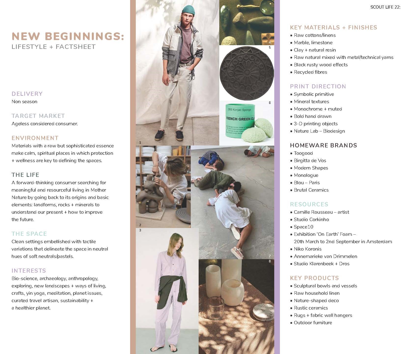 Scout Life - Lifestyle trends & Color concepts SS 22