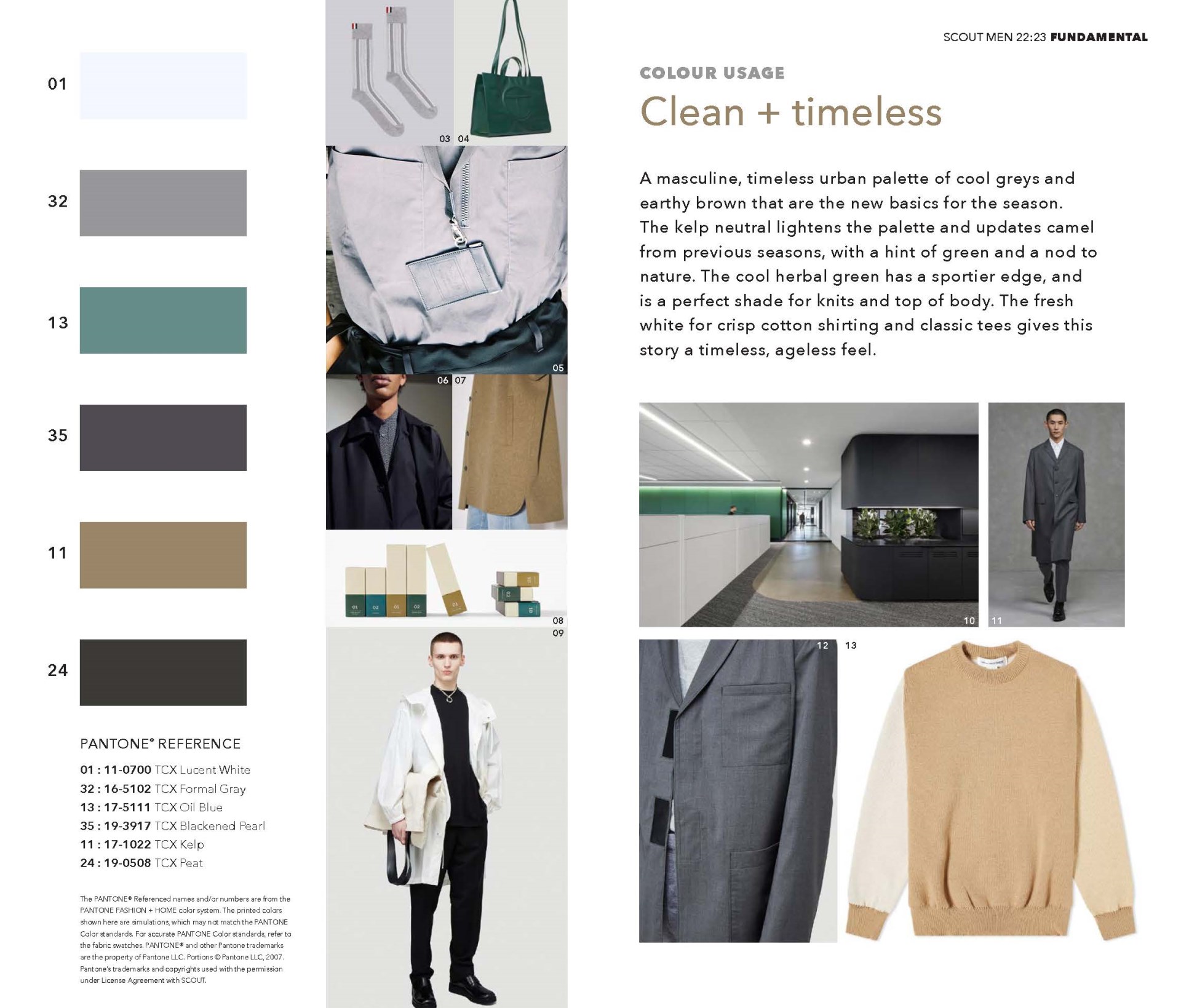 Scout Men Color & Concept AW 22-23