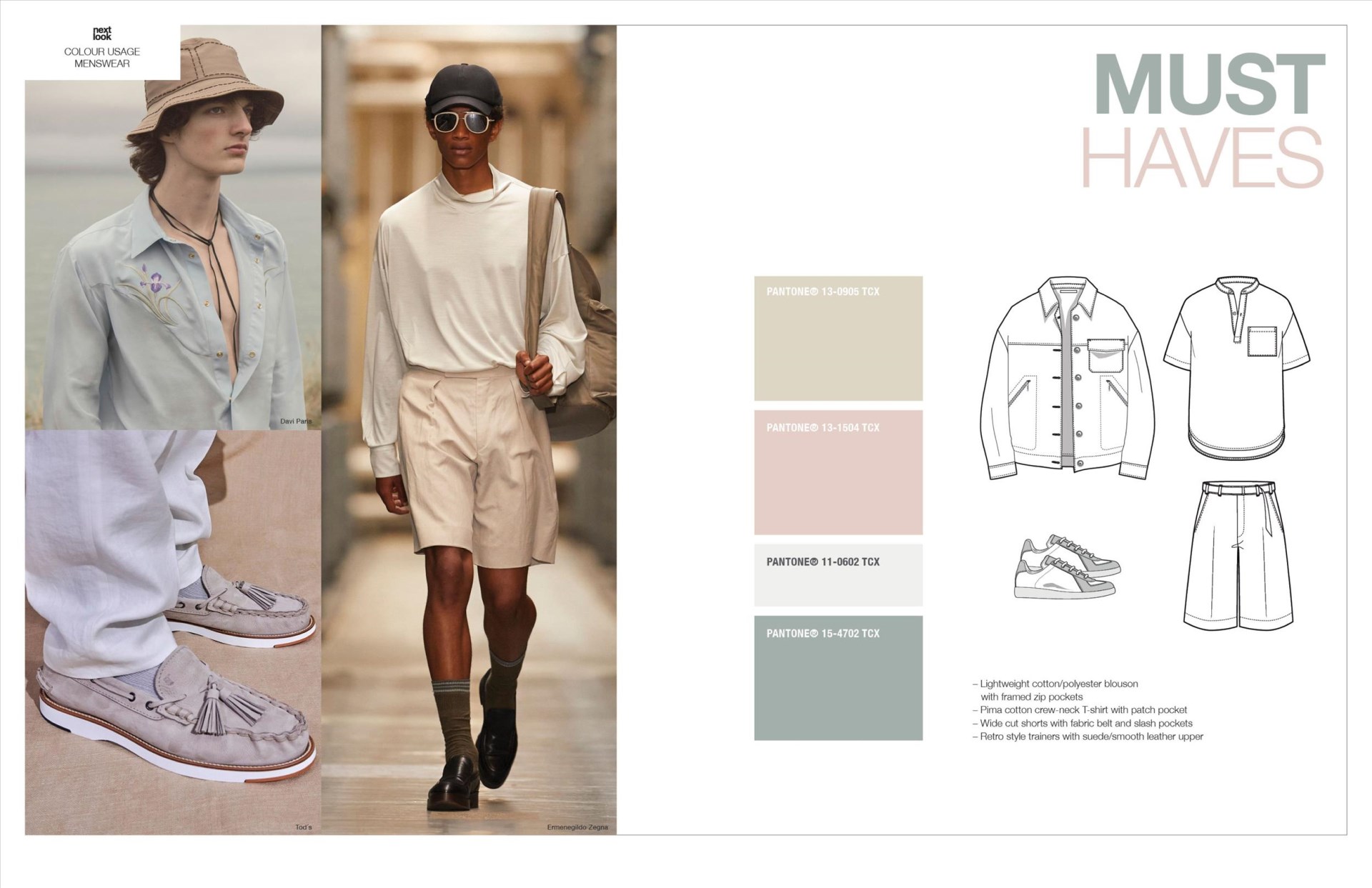 Next Look Colour Usage Men SS 22