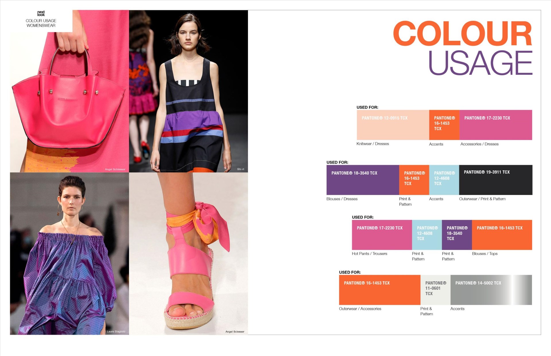 Next Look Colour Usage Women SS 22