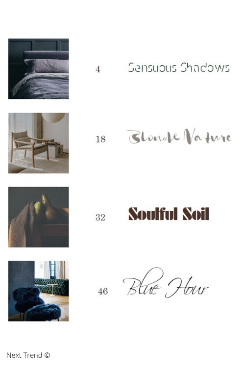 Next Interior Trend AW 22-23